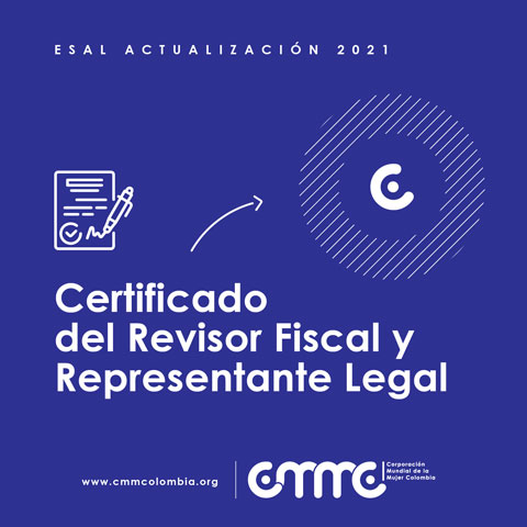 Certificado Revisor Fiscal y Representante Legal